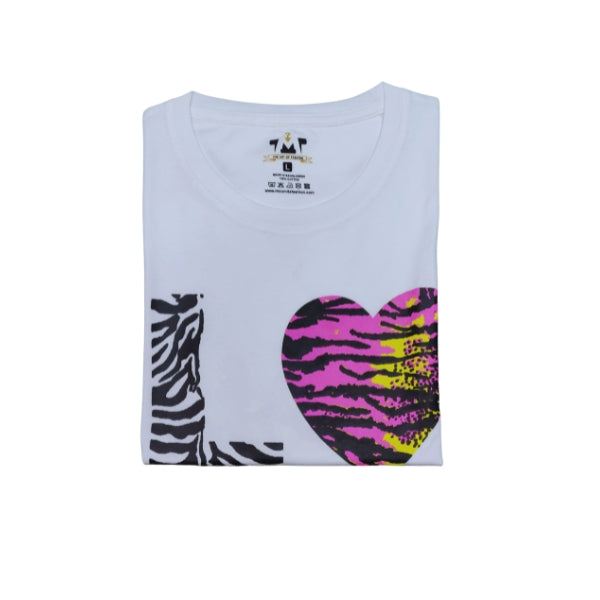 Womens Premium Full Sleeve T-Shirt-Love White