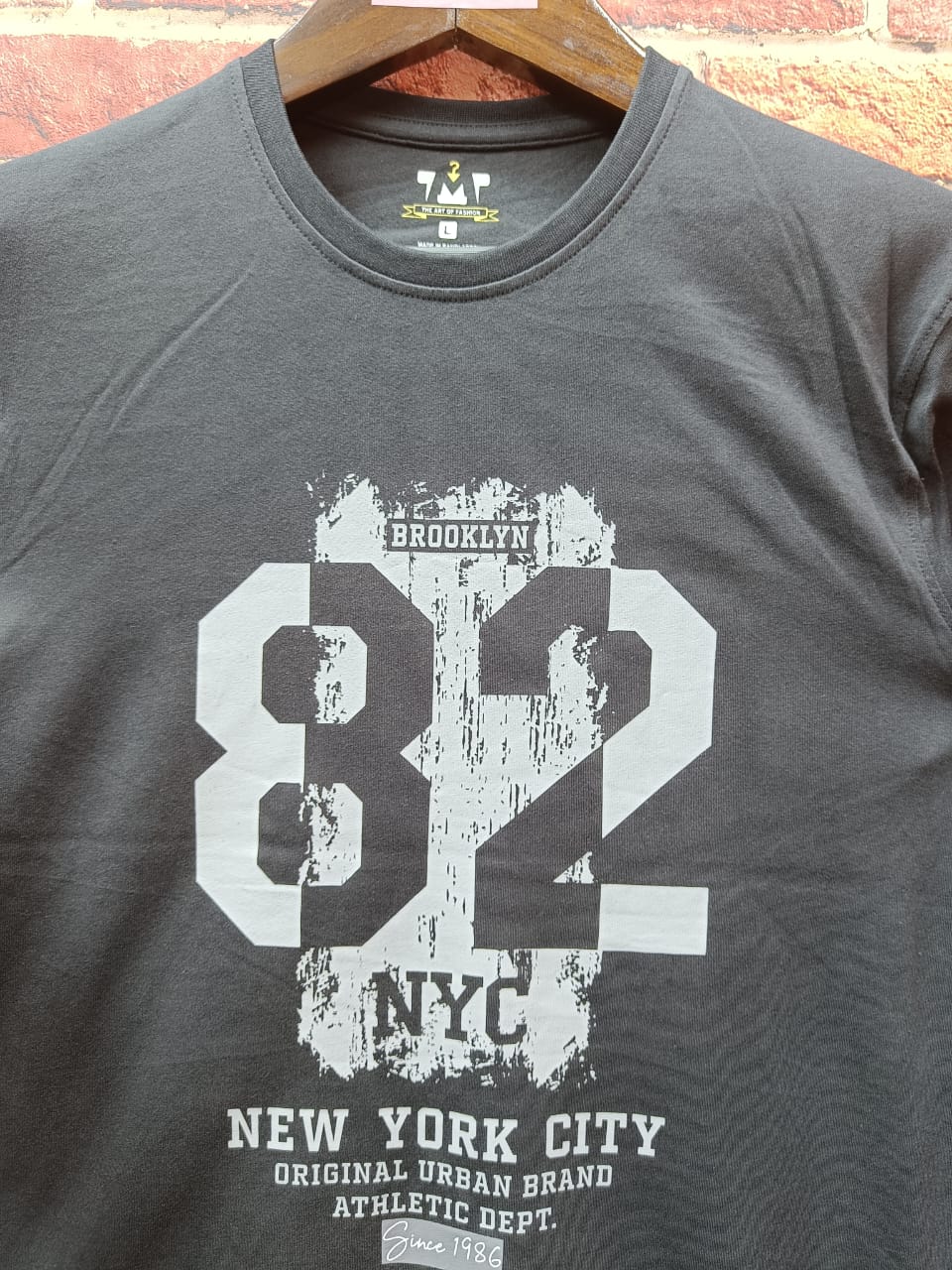 Mens Premium Long Sleeve T-Shirt-New York City
