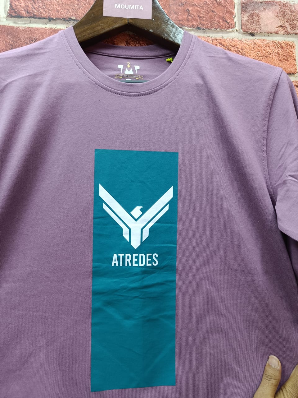 Mens Premium Long Sleeve T-Shirt-Artreds Lavender