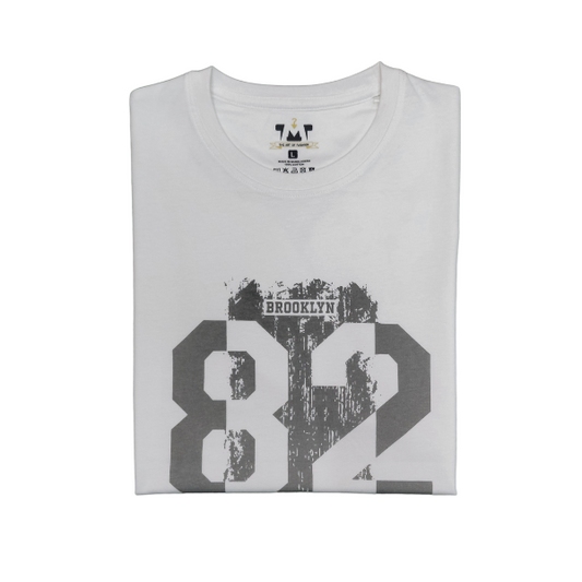 Mens Premium Long Sleeve T-Shirt-New York City White