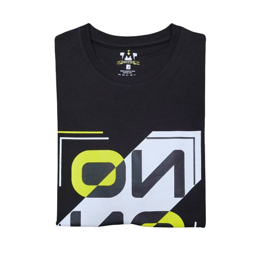 Mens Premium Long Sleeve T-Shirt-No On Black
