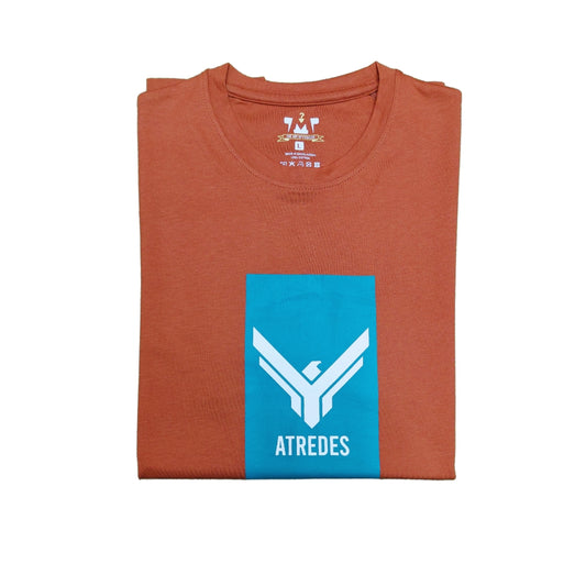 Mens Premium Long Sleeve T-Shirt-Artreds Orange