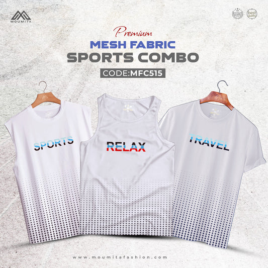 Premium Mash Fabrics Sports Combo - MFC513